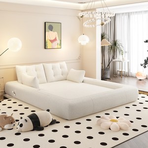 3-in-1 <strong>Convertible</strong> Oversized Sleeper <strong>Sofa</strong> <strong>Bed</strong> for Living Room Apartment Guest Room Compressed Couch Box Warehouse Gym Villa Park - Product Image 6