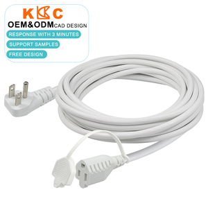 สายต่อพ่วงอเมริกันแบบ 3 ขา NEMA 5-15P ถึง 5-15R สำหรับอุปกรณ์ไฟฟ้า ผลิตตามสั่งจากโรงงาน OEM - Product Image 1