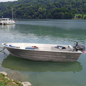 Barco de Aluminio con Casco en Forma de V con Motor, Nuevo Producto a Precio de Fábrica en Oferta - Product Image 5