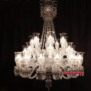 Classic Designer Room Decoration lampade a sospensione lampadario a Led K9 cristallo moderno soffitto di lusso per Hotel