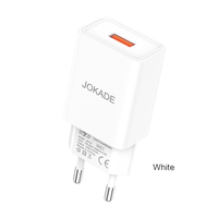 Chargeur USB simple JOKADE, économique, portable, chargeur mural rapide pour téléphone portable, adaptateur de charge promotionnel