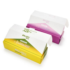 Luxus-Lebensmittelqualität Donut-Schachteln C1S Kunstpapier mit UV- und Laser-Silberprägung Verpackung kundenspezifische Verpackungsboxen Hersteller - Product Image 4