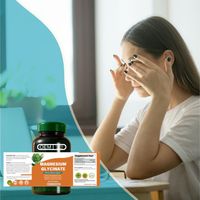 Capsules de glycinate de magnésium pur pour adultes, complément alimentaire, non destiné aux femmes enceintes, étiquette privée OEM disponible