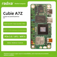 Radxa Cubie A7Z Allwinner SOC CPU Octa-Core Layar Ganda Prosesor RISC-V untuk Komputasi Tepi & Aplikasi AI