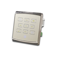 Amplificateur à bouton tactile compatible avec les connecteurs Doorbell Link et Phoenix pour des configurations audio axées sur l'esthétique