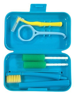 ชุดอุปกรณ์จัดฟัน4แพ็คชุดกล่องเครื่องมือทันตกรรมแปรงสีฟันรูปตัวยูพร้อมกาวสำหรับการจัดฟัน - Product Image 6