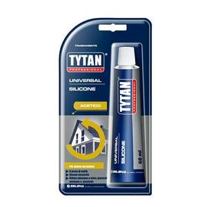 UNIFLEX SRL 60ml Joints transparents en silicone acétique pour diverses applications - Product Image 1