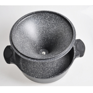 Olla Tajín Marroquí de Aluminio Fundido Antiadherente de 28/32 cm, Utensilio de Cocina Marroquí, Apta para Inducción, <span class=keywords><strong>Marciano</strong></span> - Product Image 3