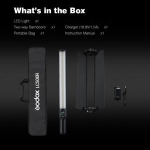 <span class=keywords><strong>Godox</strong></span> Lc500r Rgb Full Color Led Light Stick Handheld Fill Light avec télécommande éclairages photographiques - Product Image 5