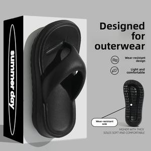   Sandalias de Playa EVA para Mujer, Verano 2026, con Suela Gruesa Acolchada y Antideslizante para el Hogar - Product Image 2