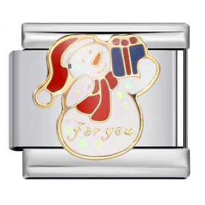 Mode ronde <span class=keywords><strong>montagne</strong></span> quatre saisons mer plage charme italien ajustement 9mm lien <span class=keywords><strong>Bracelet</strong></span> en acier inoxydable pour femmes hommes bricolage faisant - Product Image 6