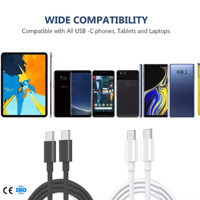 Câble de données en PVC OEM à charge rapide 3A pour Iphone pour Samsung pour Huawei pour Xiaomi Micro USB Type C pour une utilisation sur ordinateur