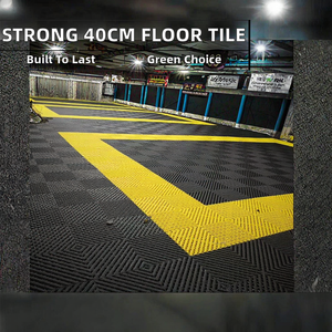 <span class=keywords><strong>INDIOR</strong></span> YB251217-2 Baldosas de PVC de Alta Resistencia para Taller, 40cm X 40cm, 20mm de Grosor, Ecológicas, Impermeables, Diseño Moderno, Estilo DIY - Product Image 2
