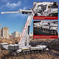 Mould King 17007 17008 MOC City LTM 11200 Camions grue RC, kit de modèles de voitures, briques éducatives, cadeaux pour adultes, ensembles de blocs de construction