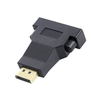 Convertidor VCOM FHD 1080P de Video y Transferencia de Datos DisplayPort a DVI-I, Macho a Hembra, Chapado en Oro, Adaptador de Monitor DP a DVI 24+5
