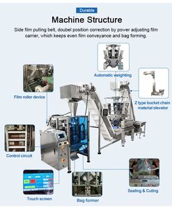 Factory direct <span class=keywords><strong>sale</strong></span> lowest price sachet sugar / coffee / salt / powder forming filling sealing packing machine - Product Image 2