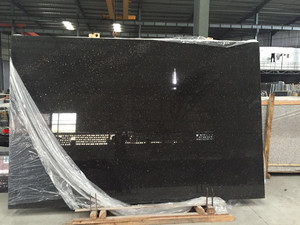 Đá Hoa Cương Thiên Hà Đen Tự Nhiên Harga Granit Vàng Đen - Product Image 3