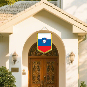 La <span class=keywords><strong>bandera</strong></span> eslovena, la pancarta, el patrón en forma de montaña y la decoración de borlas son adecuados para las exposiciones culturales alpinas - Product Image 5