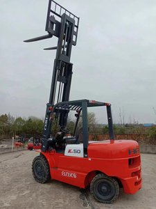 משומש מלגזה יד שנייה 99% מזלגות חדש k50 3ton 4 x4 גלגל מקורי זול סין משומש מלגזה משומש מלגזה - Product Image 3