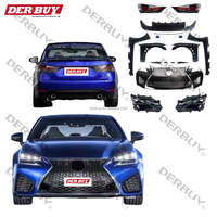 Kit de carrosserie de vente directe d'usine pour Lexus GS200 GS250 GS300 GS450 L10 2012-2016 mise à niveau vers GS F Sport 2020 Style Auto Modification