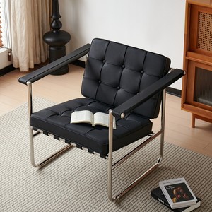 Vintage Bauhaus <span class=keywords><strong>Hans</strong></span> sedia soggiorno balcone sedia per il tempo libero estremamente semplice divano sedia trattativa - Product Image 1