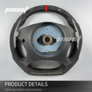 Volant sport personnalisé en fibre de carbone pour <span class=keywords><strong>Mercedes</strong></span>-Benz C219 <span class=keywords><strong>W209</strong></span> W211 W463 R230 E G SL CLS <span class=keywords><strong>CLK</strong></span> <span class=keywords><strong>AMG</strong></span> 550 350 <span class=keywords><strong>55</strong></span> 63 2005-2012 - Product Image 6
