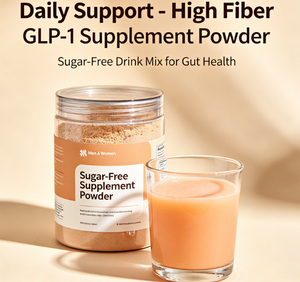 ผงเสริมอาหารไฟเบอร์สูง GLP-1 สำหรับผู้หญิงและผู้ชาย ช่วยดูแลสุขภาพลำไส้ ปราศจากน้ำตาล ชงดื่มง่าย - Product Image 1