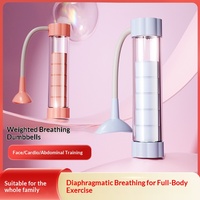 Entrenador de Respiración Diafragmática Portátil, para Mejorar la Capacidad Pulmonar, Músculos Abdominales, Músculos del Suelo Pélvico, Músculos Faciales y Core
