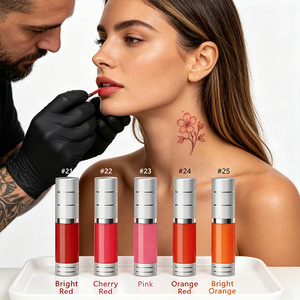 Crème teintée transparente réaliste pour sourcils, lèvres et yeux, douce, faible saturation, couleur uniforme, anti-rougeur, oxydation, apaisante, à base de plantes - Product Image 4