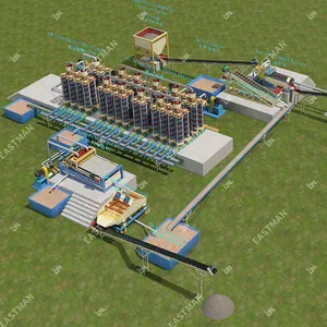 High Recovery Gravity Separation Mining Processing Quartz Extraction Plant
