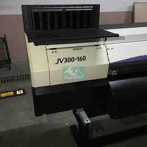 90% Nieuwe Jv300 Jv300-160 Gebruikt Roll-To-Roll Inkjet Printer Met Nieuwe Hoofd Klaar Om