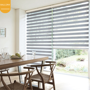 Moderne <span class=keywords><strong>tende</strong></span> <span class=keywords><strong>a</strong></span> rullo manuali con motivo Zebra tessuto impermeabile per camera da letto finestre ombra o otturatore - Product Image 2