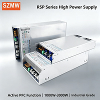 Alimentation industrielle haute performance RSP-1500P-24 SZMW PFC, unité anti-interférence pour charge lourde, protection de sécurité complète CE RoHS