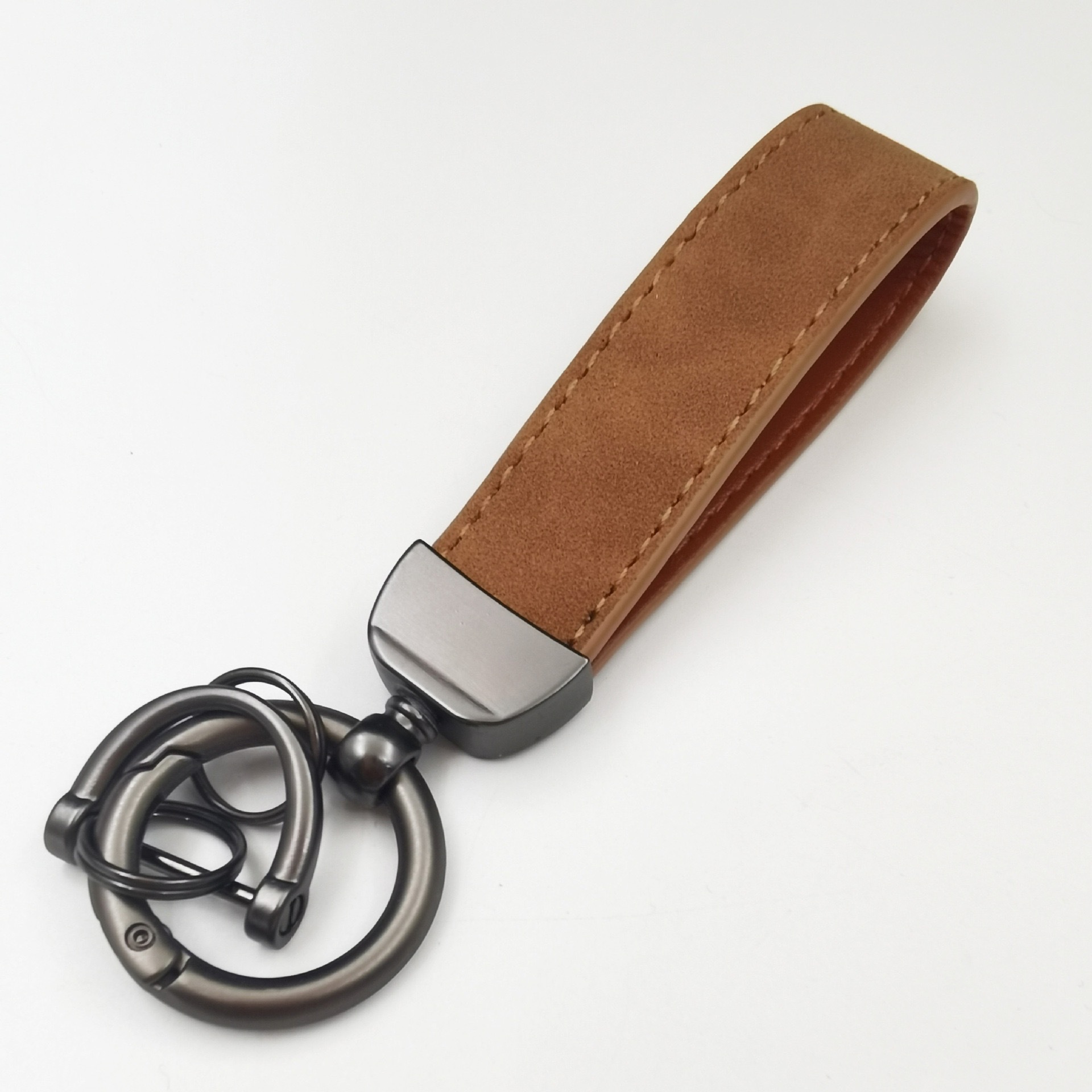 Cordon en cuir marron