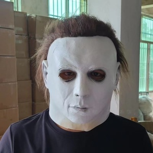 Casque COS de masque de fête d'halloween au clair de lune fantôme blanc pour cosplay et costumes - Product Image 5