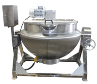 Industriële Automatische Roerwerk Ketel Kookmixer Machine Met Motor En Lager Kerncomponenten Keukenapparatuur