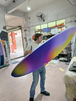 Haute Premium Nid D'abeille Double Couverture Soft Top Planche De Surf Époxy Fibre De Verre Shortboard Logo Personnalisable Haute EPS Waterplaying Fin