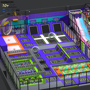 Parque de Trampolines Comercial de 2000 m² para Niños, Capacidad Máxima de 700 Personas, Área de Salto Interactiva y Suave para Fitness - Product Image 5