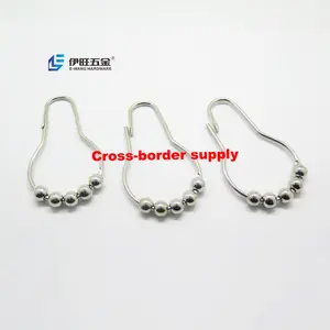 YIWANG Products Metal Curtain Accessories Shower Curtain Hook Rings