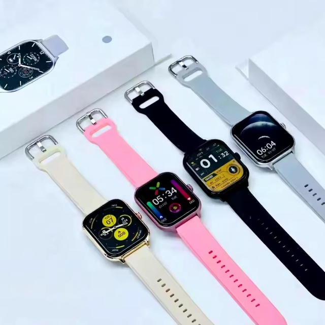 L16 2.01 Inch Big Screen Smart Watch IP67 Waterproof BT Call Answer Call Fitness Tracker Sports Wireless Charging 4 Days Battery