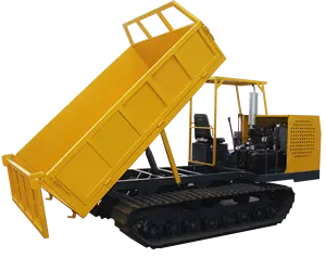 1ton 3Ton Track Dumper Mini Crawler agricolo cingolato per la vendita di cassone ribaltabile per camion elettrico CNMC di marca famosa a buon mercato