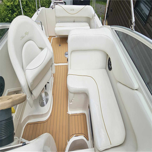 2001 <span class=keywords><strong>Sea</strong></span> <span class=keywords><strong>Ray</strong></span> <span class=keywords><strong>240</strong></span> Sundancer SwimPlatform Cockpit Pad Boat EVA Foam Teak Floor Mat Seadek MarineMat Gatorstep Style Autoadhesivo - Product Image 4