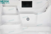 MEXDA 6M Piscine de massage en acrylique importée, spa de piscine extérieur, jacuzzi pour 6 personnes, WS-S06