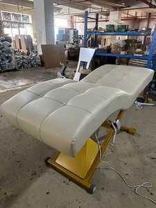 Stainless Steel Electric <b>Folding</b> <b>Adjustable</b> Height Beauty Bed for Salon and Commercial Use for Eyelash Extensions - Product Image 3