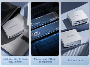 Mini PC de poche Leaderhub innovant 16+512 Go pour les bureaux à domicile multitâches <span class=keywords><strong>et</strong></span> les configurations de travail à distance - Product Image 2