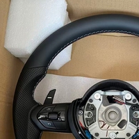 Volant sport M avec palettes de changement de vitesse en cuir pour BMW F10 F12 F15 F20 F22 F30 F11 F22 F33 F31 F23 F25 F32 F48 E60 E70 E90