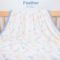 Couverture d'emmaillotage personnalisée en mousseline de coton biologique respirante et douce pour bébé, confortable et portable pour nouveau-né
