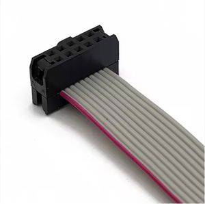 Kabel Idc pita datar kustom 2 3 4 5 6 7 8 9 10 12 13 14 15 16 18 20 24 30 40 Pin dengan anti-penuaan dan tahan aus - Product Image 2