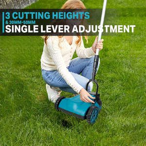 Cordless Battery Powered Lawn Mower Grass Trimmer Brush Cutter Weed Wacker <b>String</b> Single Cylinder 775W OEM Industrial MVM-GT01 B - Product Image 3