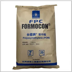 Formosa เม็ดพลาสติกทรงกลมสีขาวเม็ดพลาสติกสำหรับงานวิศวกรรม R6ทนต่อการขัดถู Formosa
